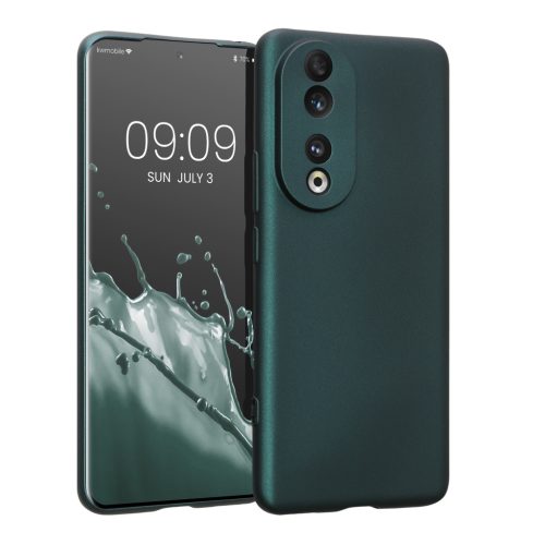Θήκη Kwmobile για Honor 90 5G, Πράσινη, Σιλικόνη, 61743.14