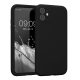 Θήκη Kwmobile για Apple iPhone 11, Μαύρη, Σιλικόνη, 59349.01
