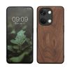 Θήκη Kwmobile για OnePlus Nord 3 5G, Καφέ, Ξύλο/Σιλικόνη, 61770.18