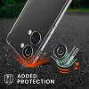 Θήκη Kwmobile με κορδόνι για OnePlus Nord 3 5G, Διαφανής/Μαύρη, Σιλικόνη, 61768.01