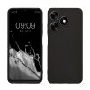 Θήκη Kwmobile για Tecno Spark 10, Μαύρη, Σιλικόνη, 61755.47