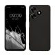 Θήκη Kwmobile για Tecno Spark 10, Μαύρη, Σιλικόνη, 61755.47