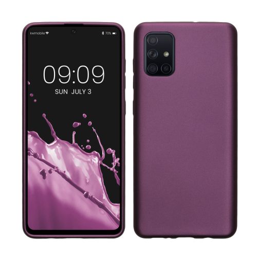Θήκη Kwmobile για Samsung Galaxy A71, Μπλε, Σιλικόνη, 51213.23
