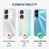 Θήκη Kwmobile για Honor 90 Lite, Μαύρη, Σιλικόνη, 61744.47