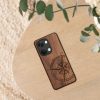 Θήκη Kwmobile για OnePlus Nord 3 5G, Καφέ, Ξύλο/Σιλικόνη, 61771.01