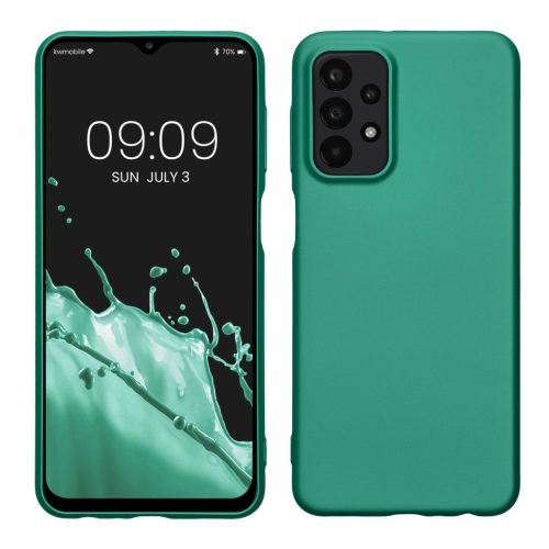 Θήκη Kwmobile για Samsung Galaxy A23/Galaxy A23 5G, Πράσινη, Σιλικόνη, 57955.17