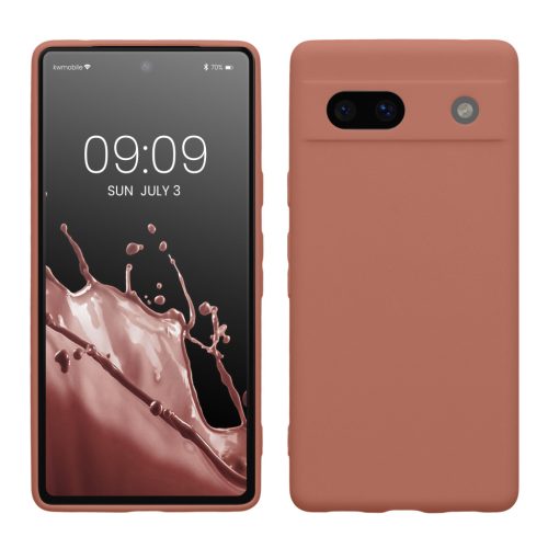 Θήκη Kwmobile για Google Pixel 7a, ροζ, σιλικόνη, 61598.193