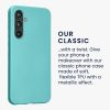 Θήκη Kwmobile για Samsung Galaxy A54 5G, ανοιχτό πράσινο, σιλικόνη, 60797.231