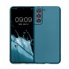 Θήκη Kwmobile για Samsung Galaxy S21, Μπλε, Σιλικόνη, 54057.251