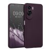 Θήκη Kwmobile για Honor 90 Lite, Σκούρο Μωβ, Σιλικόνη, 61745.115