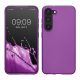Θήκη Kwmobile για Samsung Galaxy S23, Μωβ, Σιλικόνη, 60312.24