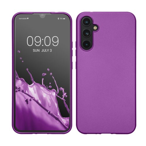 Θήκη Kwmobile για Samsung Galaxy A34 5G, Μωβ, Σιλικόνη, 60810.24