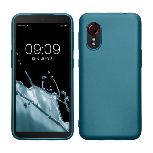 Θήκη Kwmobile για Samsung Galaxy Xcover 5, Μπλε, Σιλικόνη, 57527.251