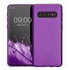 Θήκη Kwmobile για Samsung Galaxy S10, Μωβ, Σιλικόνη, 47452.24