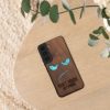 Θήκη Kwmobile για Samsung Galaxy S22, Καφέ, Ξύλο/Σιλικόνη, 58306.08