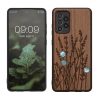 Θήκη Kwmobile για Samsung Galaxy A52/Galaxy A52 5G/Galaxy A52s 5G, Καφέ, Ξύλινη/Σιλικόνη, 54354.16
