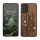 Θήκη Kwmobile για Samsung Galaxy A52/Galaxy A52 5G/Galaxy A52s 5G, Καφέ, Ξύλινη/Σιλικόνη, 54354.16
