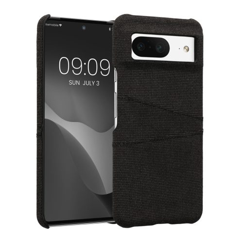 Θήκη Kwmobile για Google Pixel 8, Σκούρο γκρι, Ύφασμα/Πλαστικό, 61883.19