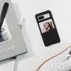 Θήκη Kwmobile για Google Pixel 8, Σκούρο γκρι, Ύφασμα/Πλαστικό, 61883.19