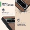 Θήκη Kwmobile για Google Pixel 8 Pro, Καφέ, Ξύλινη/Σιλικόνη, 61876.02