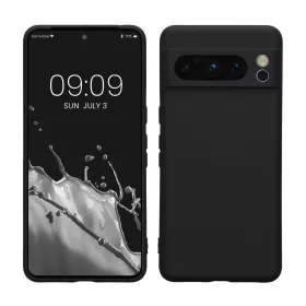   Θήκη Kwmobile για Google Pixel 8 Pro, μαύρη, σιλικόνη, 61860.01