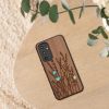 Θήκη Kwmobile για Samsung Galaxy A54 5G, Καφέ, Ξύλο/Σιλικόνη, 60799.09