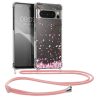 Θήκη Kwmobile για Google Pixel 8 Pro, Διαφανές/Ροζ, Σιλικόνη, 61866.02