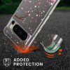 Θήκη Kwmobile για Google Pixel 8 Pro, Διαφανές/Ροζ, Σιλικόνη, 61866.02