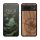 Θήκη Kwmobile για Google Pixel 8, Καφέ, Ξύλο/Σιλικόνη, 61875.02