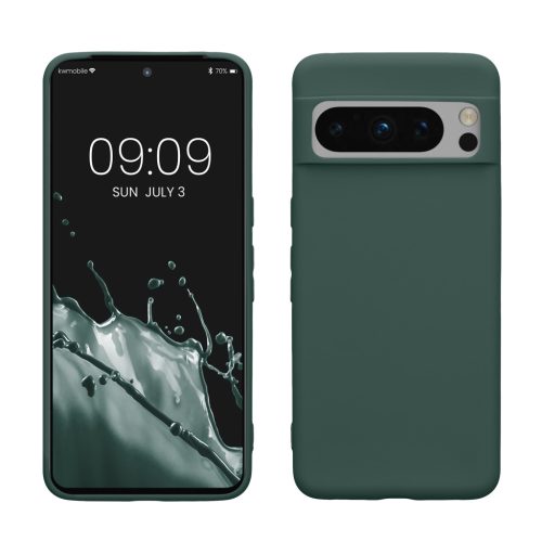Θήκη Kwmobile για Google Pixel 8 Pro, Πράσινη, Σιλικόνη, 61856.171