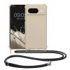 Θήκη Kwmobile με κορδόνι για Google Pixel 8, Κρεμ, Σιλικόνη, 61867.16