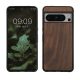 Θήκη Kwmobile για Google Pixel 8 Pro, Καφέ, Ξύλινη/Σιλικόνη, 61872.18