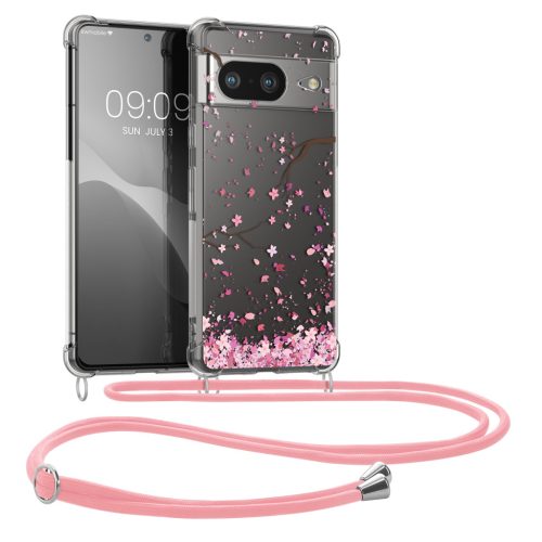 Θήκη Kwmobile με κορδόνι για Google Pixel 8, Πολύχρωμη, Σιλικόνη, 61865.02