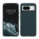 Θήκη Kwmobile για Google Pixel 8, Σκούρο πράσινο, Σιλικόνη, 61855.202
