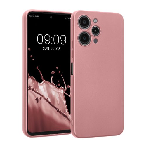 Θήκη Kwmobile για Xiaomi Redmi 12, Ροζ, Σιλικόνη, 61880.31