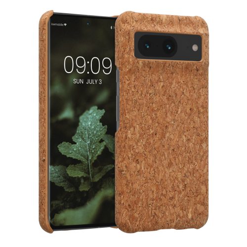 Θήκη Kwmobile για Google Pixel 8, Ανοιχτό καφέ, Φελλός, 61877.24