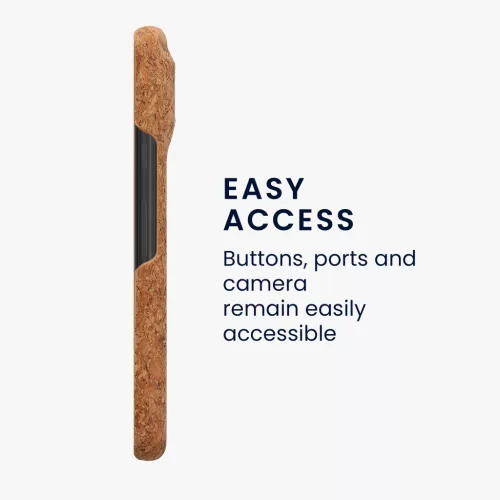 Θήκη Kwmobile για Google Pixel 8, Ανοιχτό καφέ, Φελλός, 61877.24