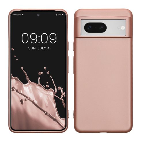 Θήκη Kwmobile για Google Pixel 8, Ροζ, Σιλικόνη, 61857.31