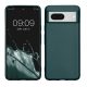 Θήκη Kwmobile για Google Pixel 8, Πράσινη, Σιλικόνη, 61857.14