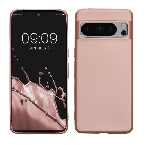 Θήκη Kwmobile για Google Pixel 8 Pro, ροζ, σιλικόνη, 61858.31
