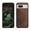Θήκη Kwmobile για Google Pixel 8, Καφέ, Ξύλο/Σιλικόνη, 61875.01