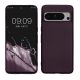 Θήκη Kwmobile για Google Pixel 8 Pro, σκούρο μωβ, σιλικόνη, 61858.115