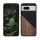 Θήκη Kwmobile για Google Pixel 8, Καφέ/Μαύρο, Ξύλο/Σιλικόνη, 61873.01
