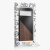 Θήκη Kwmobile για Google Pixel 8, Καφέ/Μαύρο, Ξύλο/Σιλικόνη, 61873.01