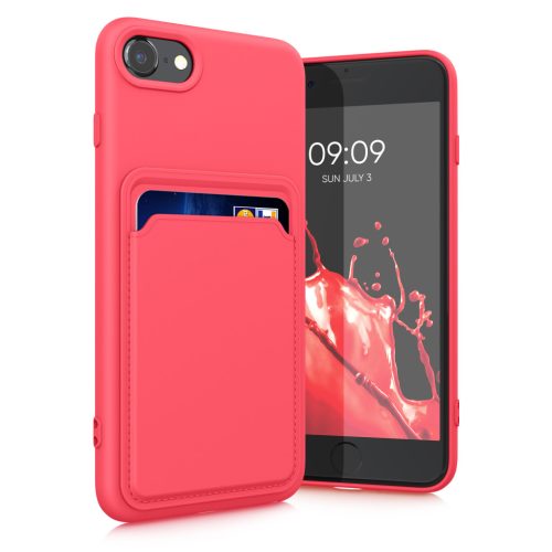 Θήκη Kwmobile για Apple iPhone SE (2022)/iPhone SE (2020)/iPhone 8, Ροζ, Σιλικόνη, 55117.77
