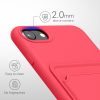 Θήκη Kwmobile για Apple iPhone SE (2022)/iPhone SE (2020)/iPhone 8, Ροζ, Σιλικόνη, 55117.77
