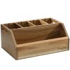 Suport tacamuri Navaris din lemn de salcam, reglabil, 30x20x13 cm, 61943.01