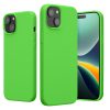 Θήκη Kwmobile για Apple iPhone 15, Πράσινη, Σιλικόνη, 61953.159