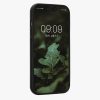 Θήκη Kwmobile για Apple iPhone 15, Καφέ, Ξύλο/Σιλικόνη, 62007.18