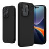 Θήκη Kwmobile για Apple iPhone 15 Pro, Μαύρη, Σιλικόνη, 61955.01
